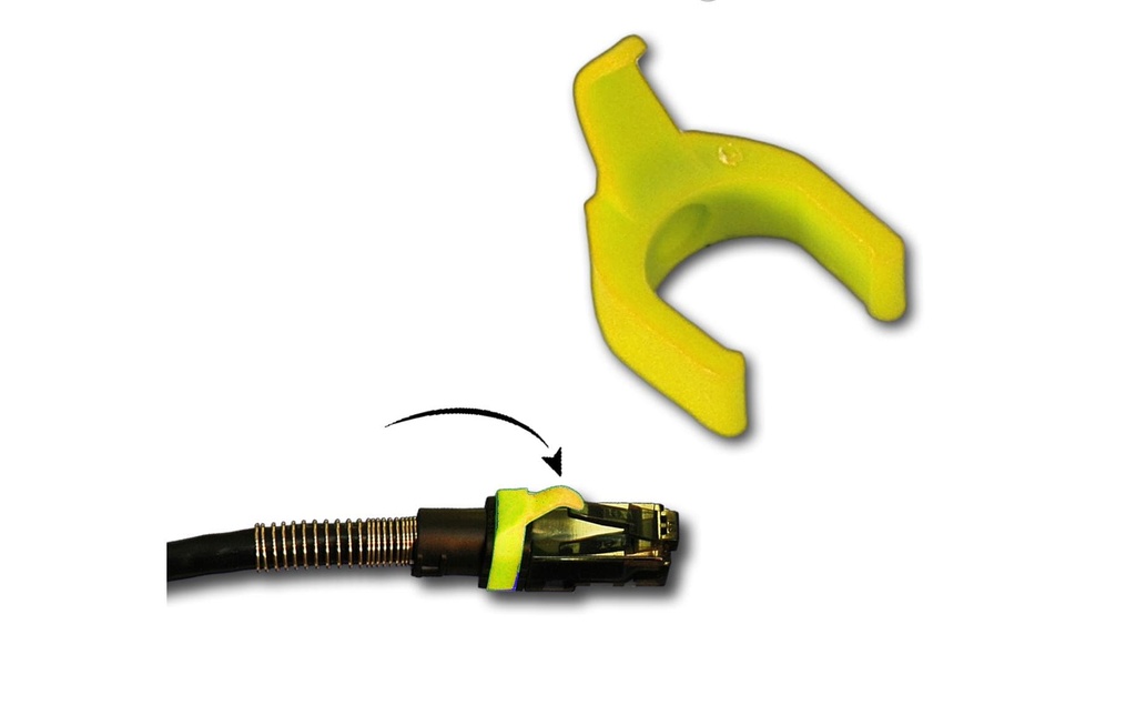 Patchsee PatchClip 50 Pièce/s Jaune