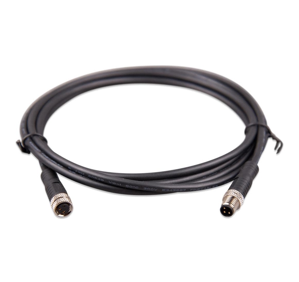 Victron Câble de prolongation Connecteur rond M8, 2 m, 2 pièces