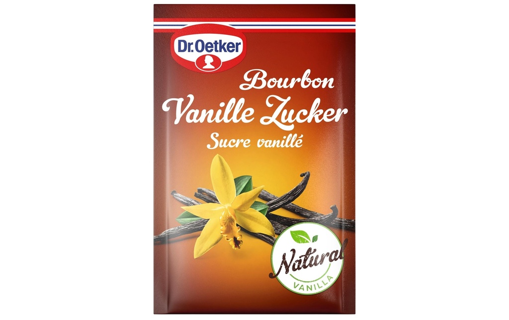 Dr.Oetker Sucre vanillé Bourbon 3 sachets