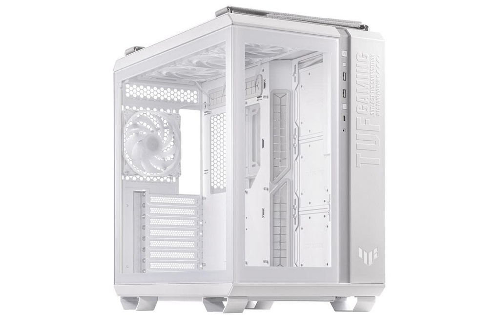 ASUS Boîtier d’ordinateur TUF Gaming GT502 PLUS Blanc
