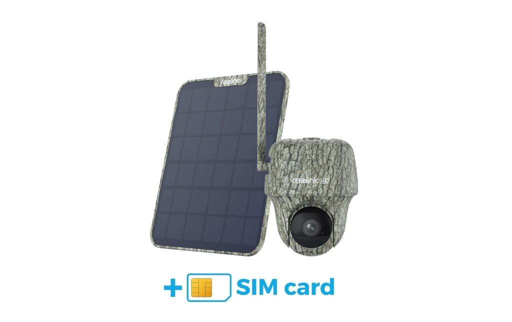 Reolink Caméra 4G/LTE G450 incl. Panneau solaire 2 et SIM