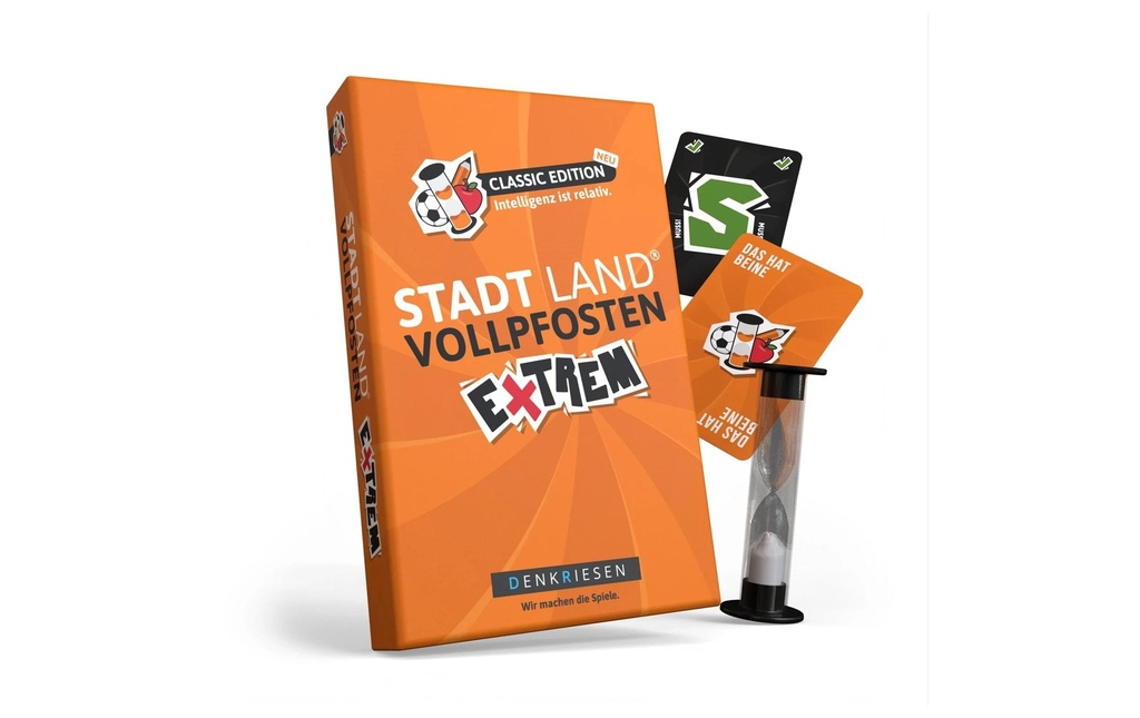 Denkriesen Party game Stad Land Vollpfosten – Extrem Classic Ed. (D)