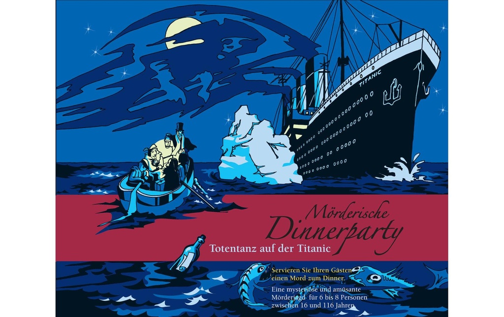 Blaubart Verlag Party game Dinnerparty: Totentanz auf der Titanic