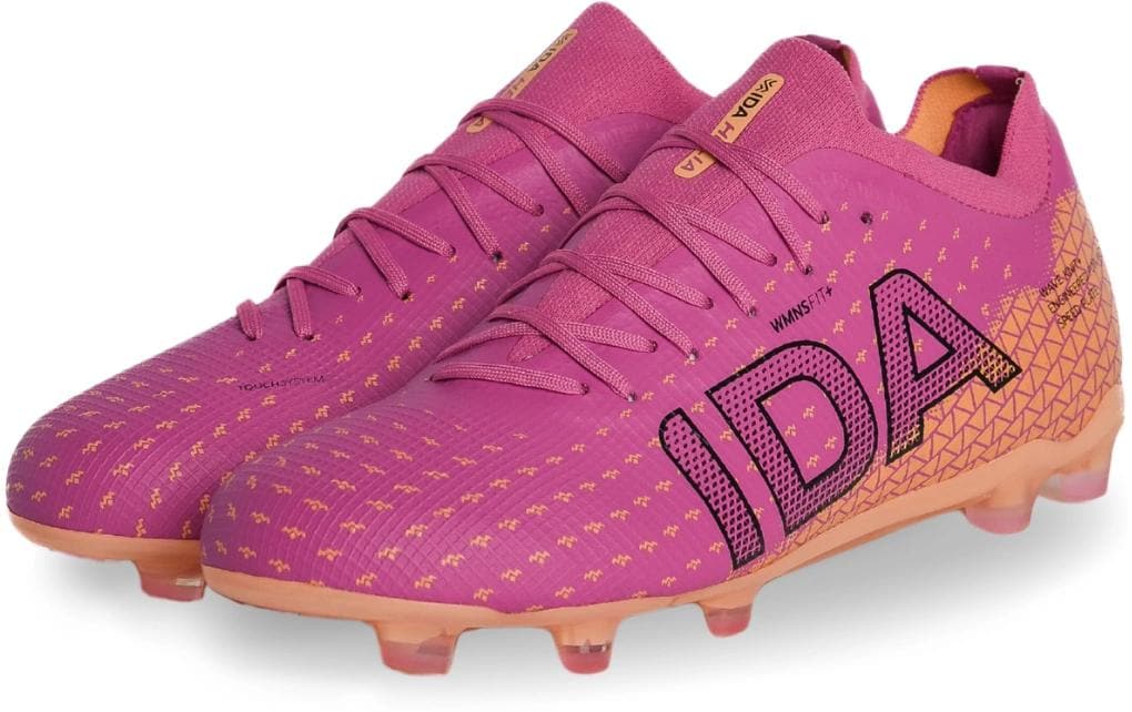 IDA Sports Chaussure de football Helia Elite FG/AG Rose foncé, 35.5