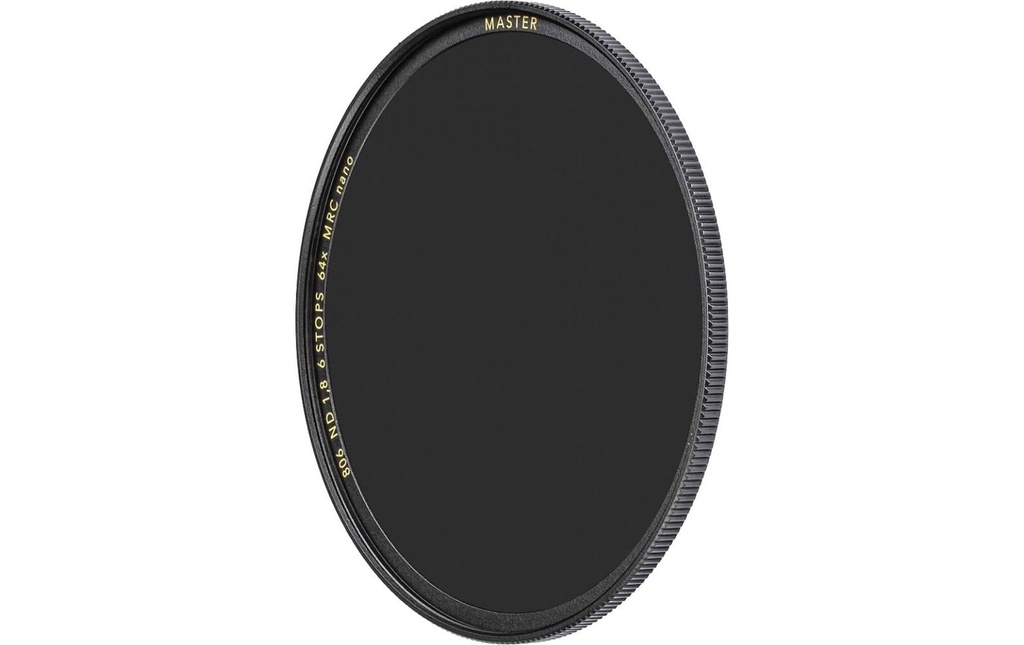 B+W Filtre gris MASTER 802 ND 1.8 MRC nano – 72 mm