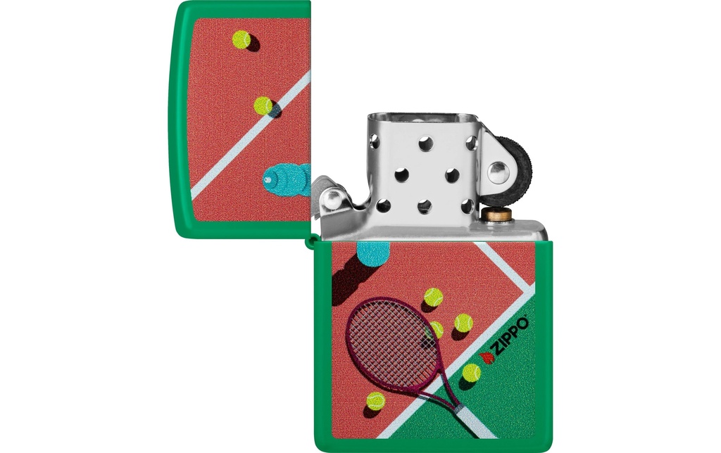 ZIPPO Tennis Design Vert