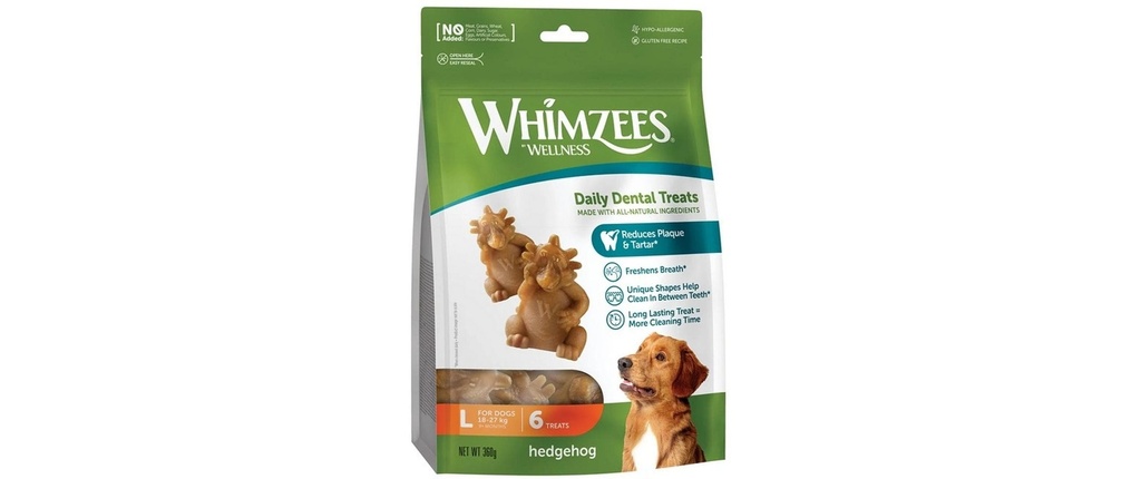Whimzees Produit à mâcher  Hérisson L, 360 g