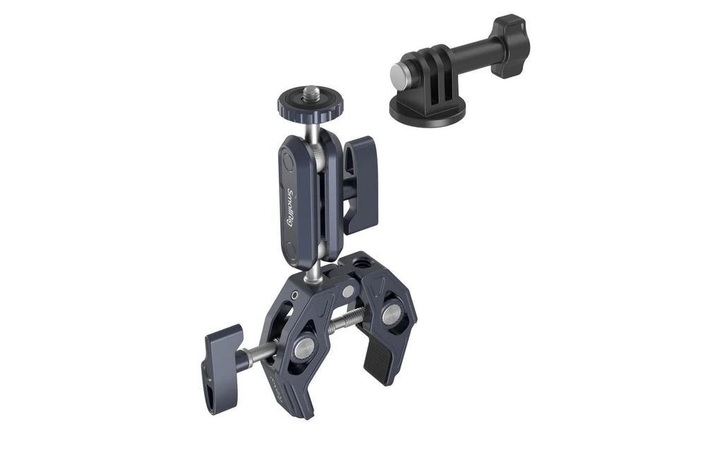 Smallrig Pince en forme de crabe avec tête sphérique Magic Arm