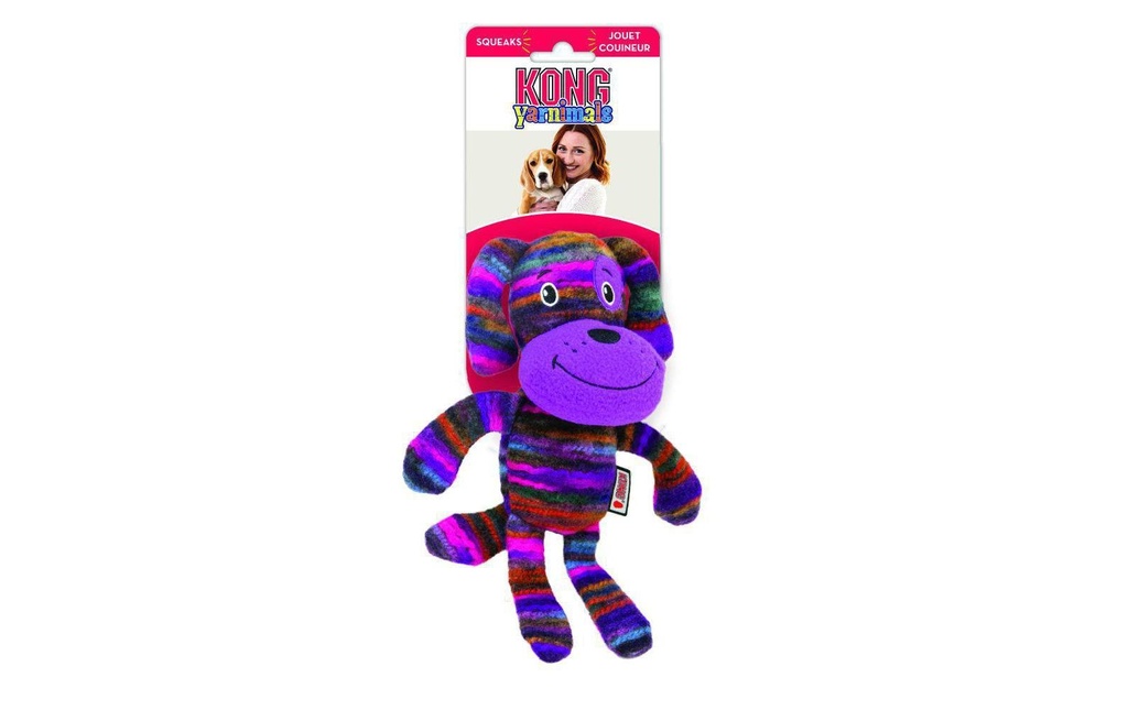 Kong Jouet pour chien Yarnimals Dog 12 x 16 cm