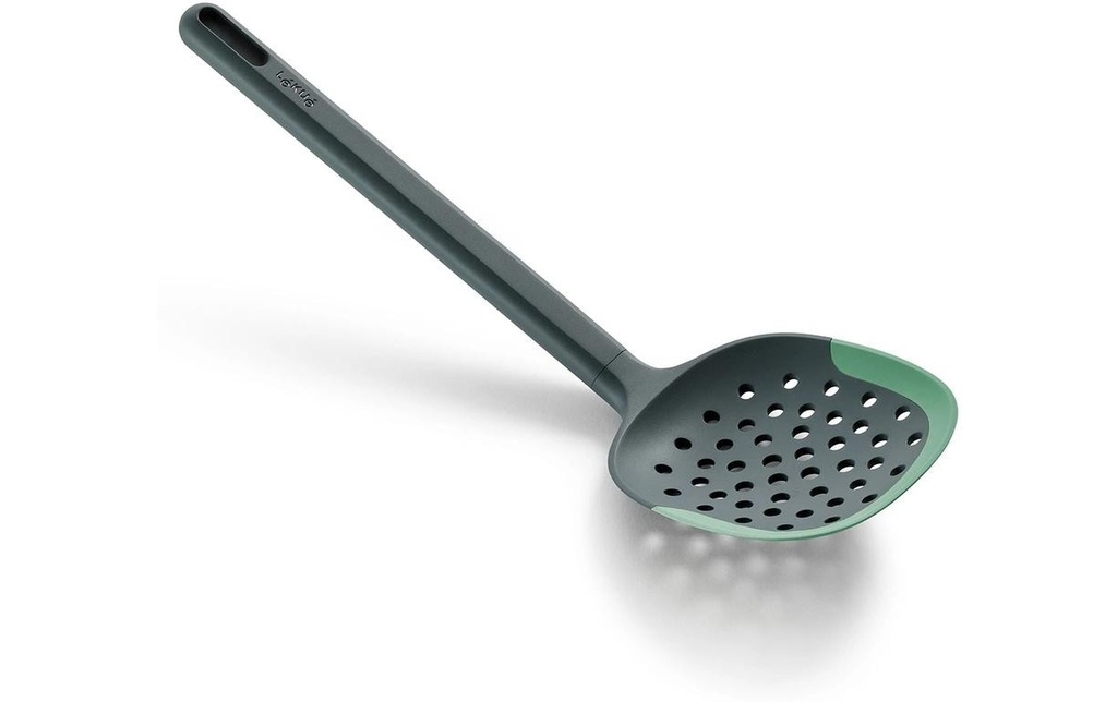 Lékué Écumoir PBT/silicone, vert/noir
