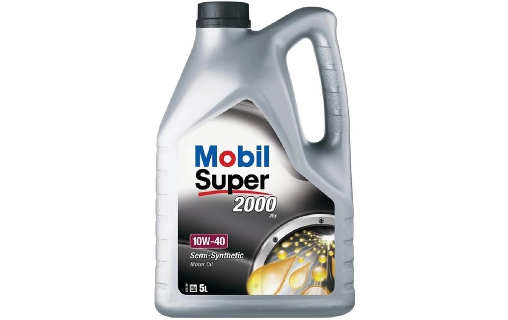 Mobil Huile moteur Super 2000 X1 10W-40, 5 l