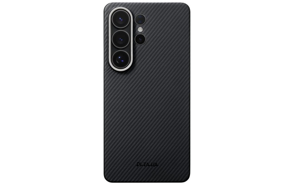 PITAKA Aaron Button Edge Case Galaxy S26 Ultra Noir gris