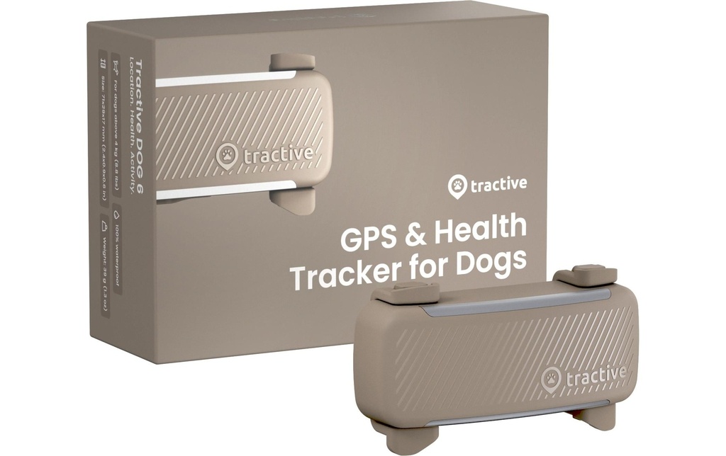 tractive Traqueur GPS DOG 6 Marron