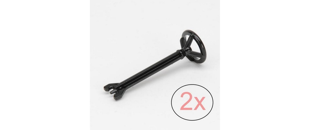 Bruder Spielwaren Accessoire Colonnes de direction supplémentaires 2 pièces