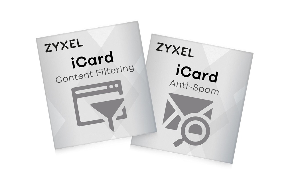 Zyxel Licence iCard CF & anti-spam pour USG FLEX 500 2 ans