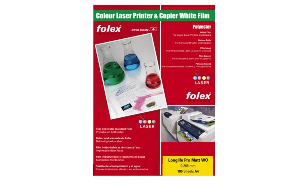 Folex Film A4 0.114 mm film en polyester