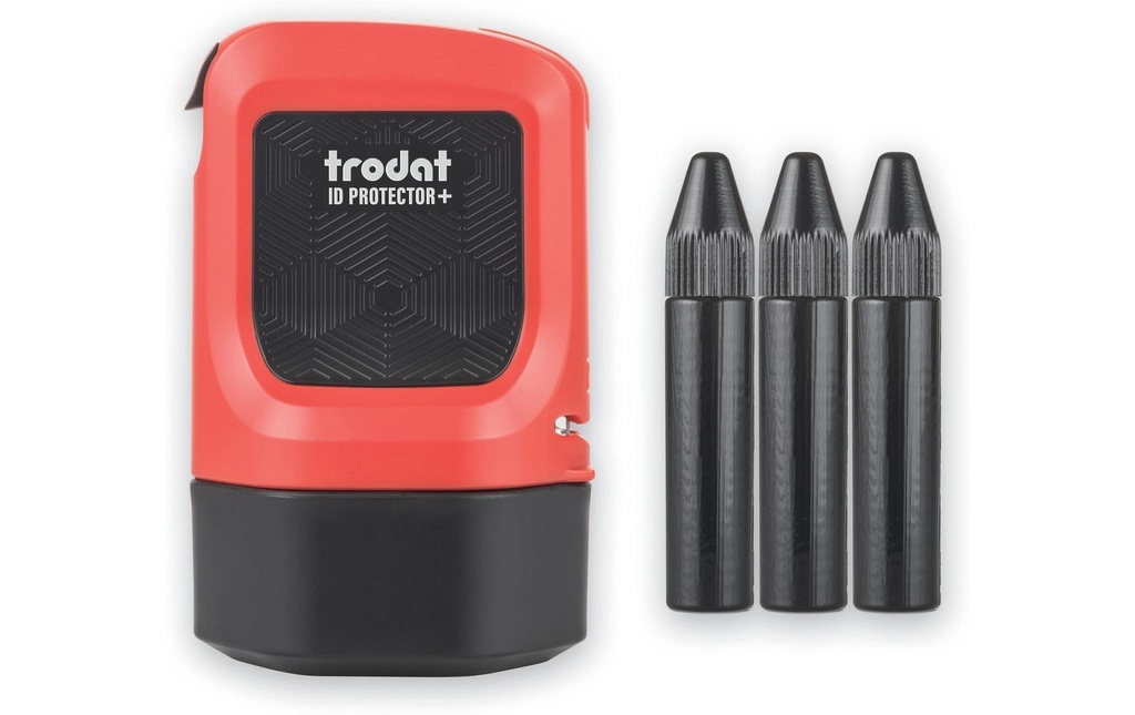 TRODAT ID Protector+rouge+encre rech.