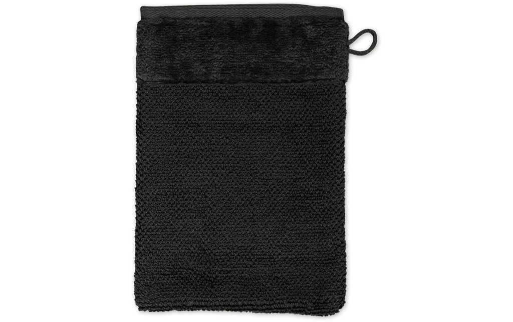 Möve Lavettes Bamboo Luxe 15 x 20 cm, Noir