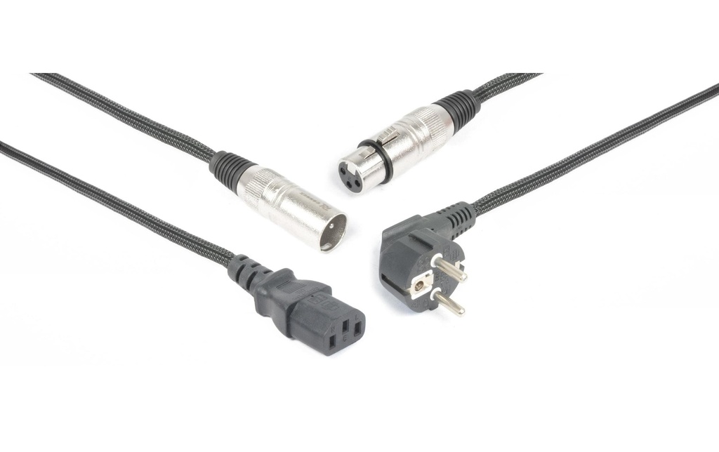 PD Connex CX02-10 XLR 3 pôles, femelle - XLR 3 pôles, mâle 10 m
