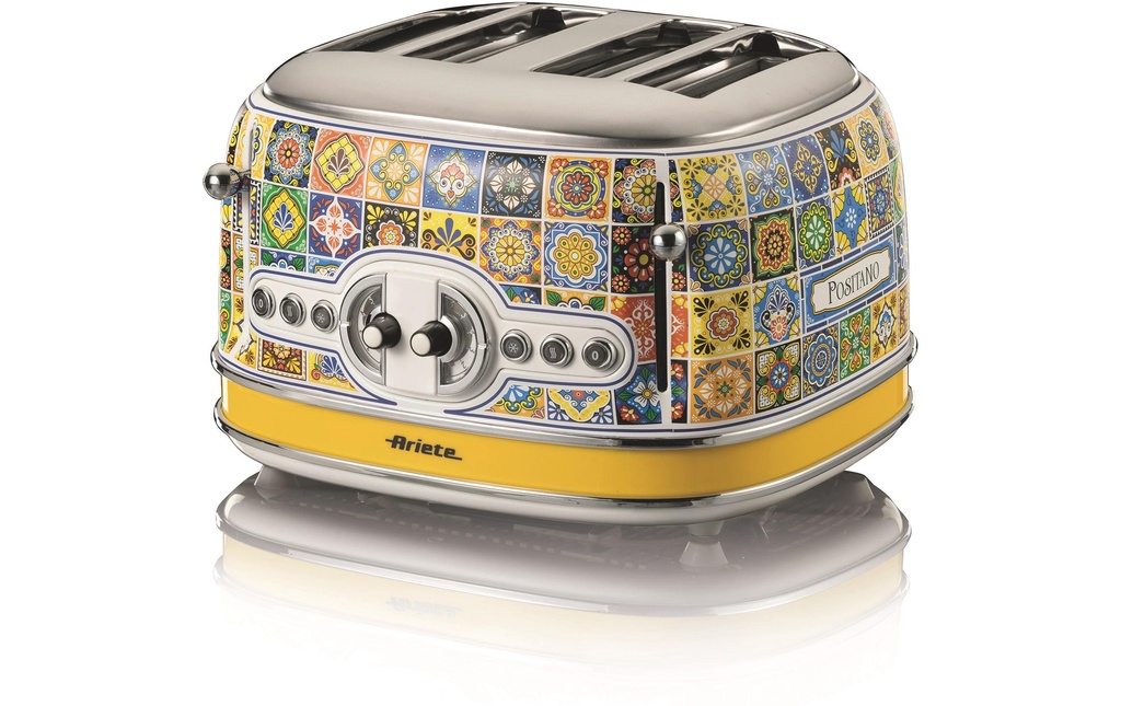 Ariete Grille-pain Positano ARI-156-POS Jaune