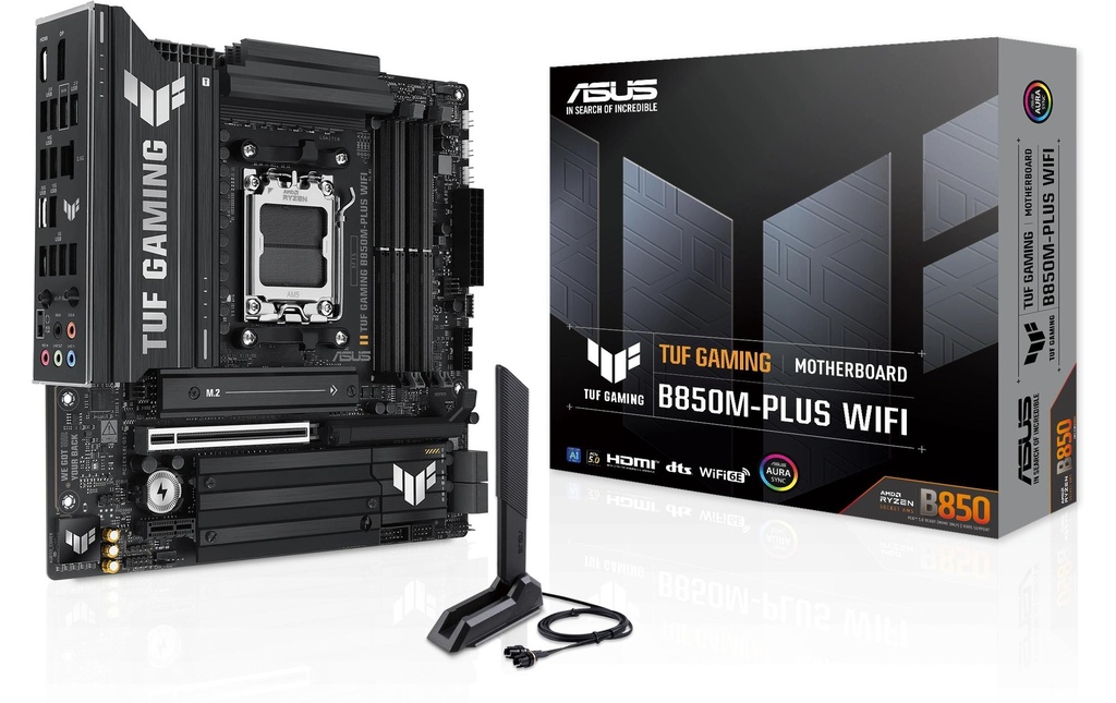 ASUS Carte mère TUF GAMING B850M-PLUS WIFI