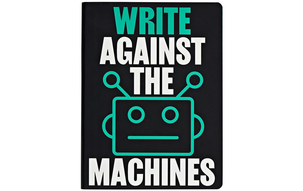 Nuuna Bloc-notes GRAPHIC L TRUST NO ROBOTS