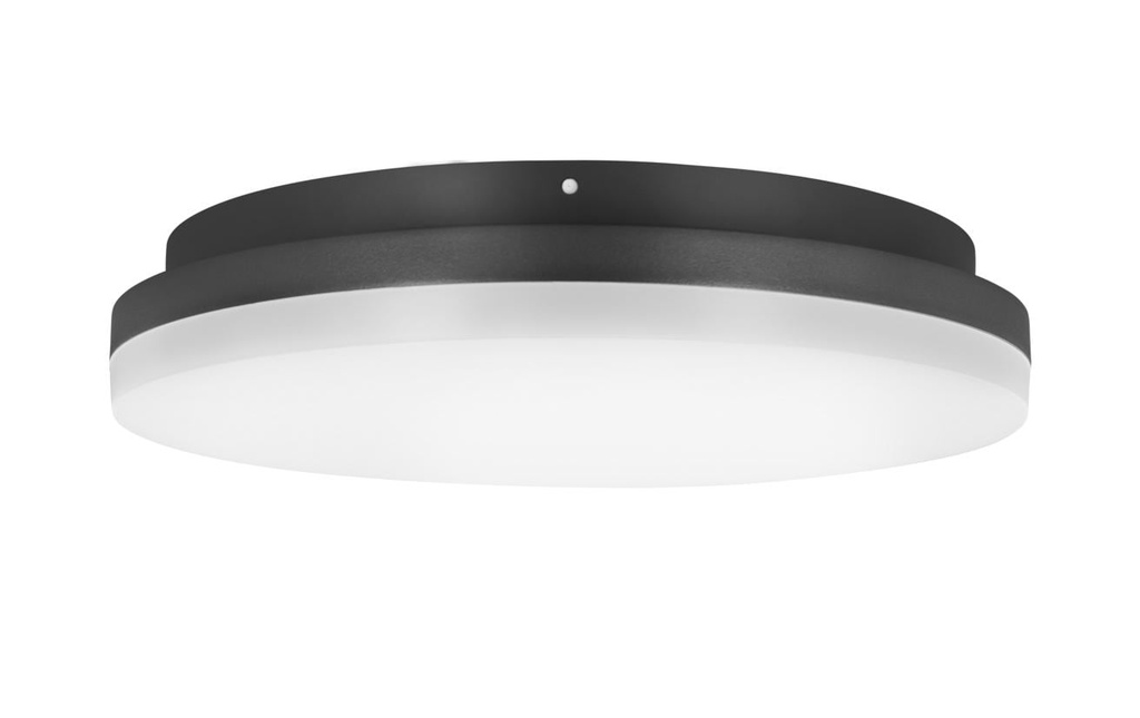 Ledeshi Lampe montée en saillie SLICE CIRCLE N III 18/24W 3000/4000K anthracite