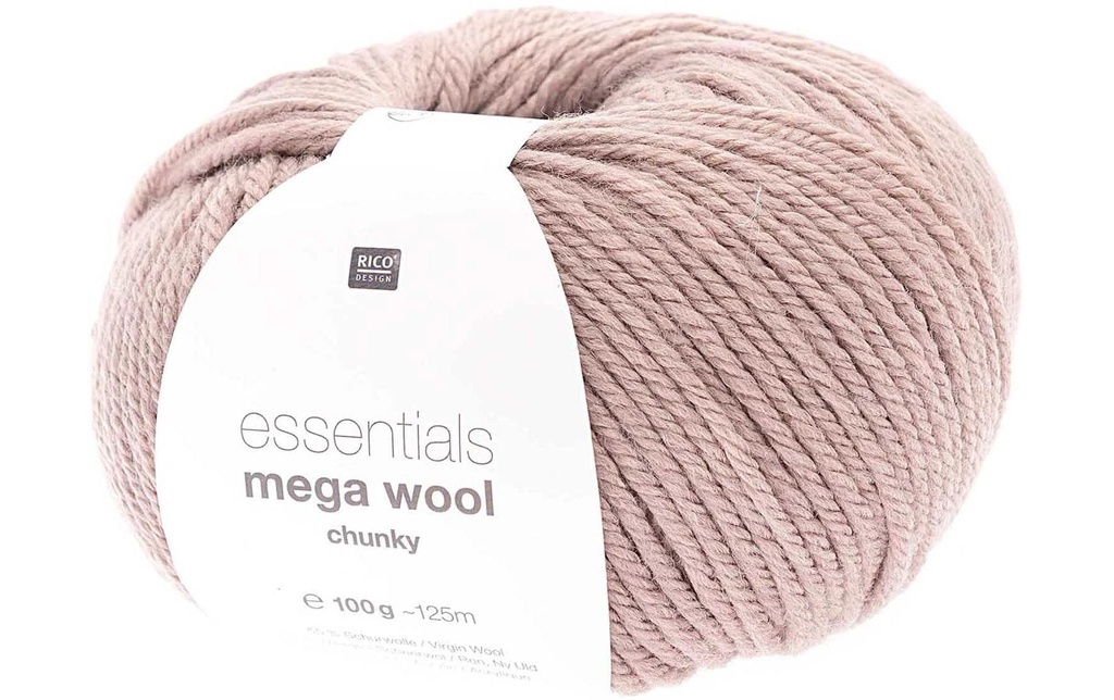 Rico Design Laine Essentials Mega Wool chunky 100 g, Mauve
