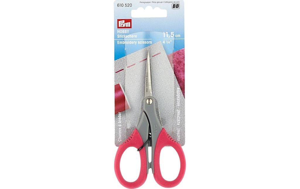 Prym Ciseaux de broderie Hobby 11.5 cm, 1 pièce