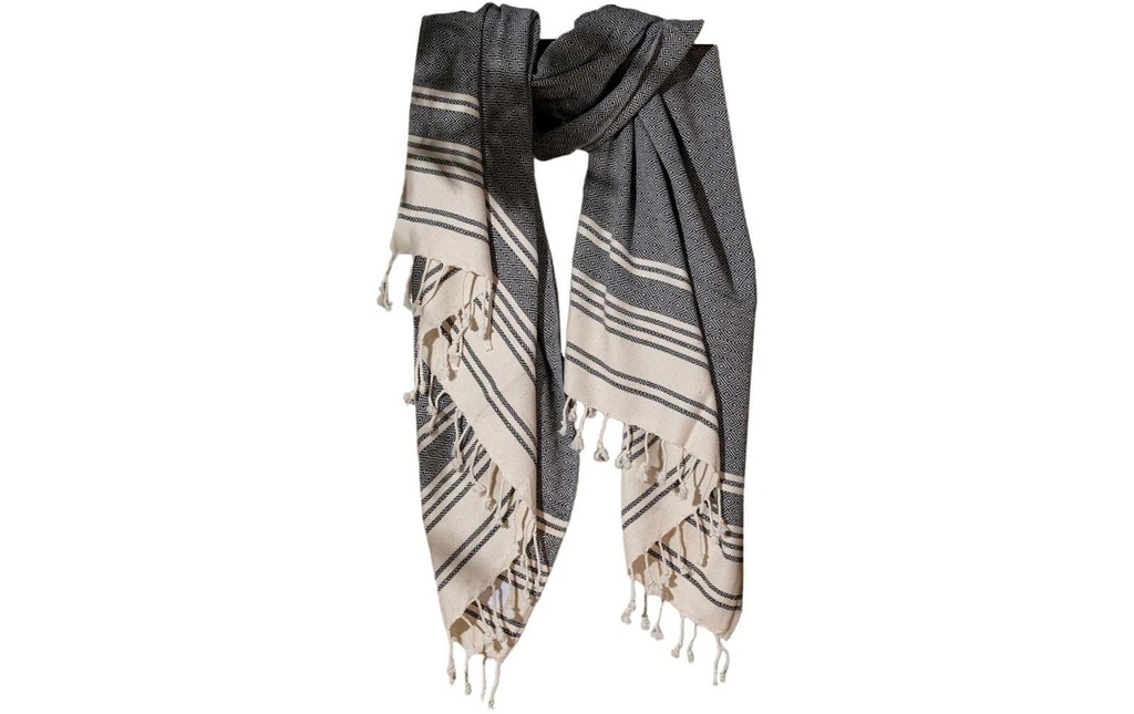 Foutastic Serviette de plage New Diamond Black
