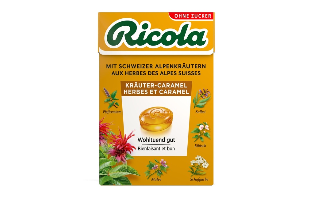 Ricola Bonbons Herbes et Caramel 50 g