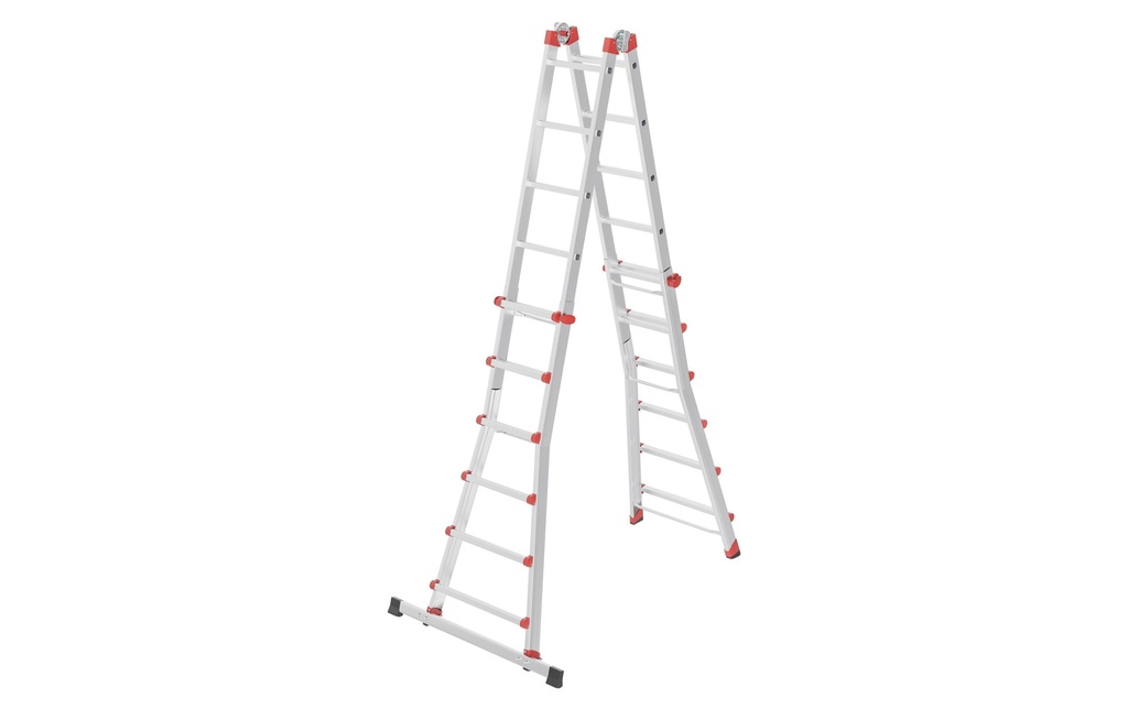 Hailo Echelle télescopique M80 4 x 6 échelons