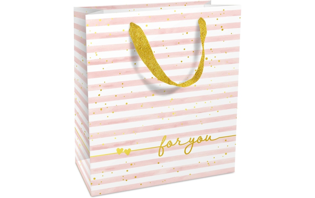 Braun + Company Sac cadeau Loveline 18 x 21 x 8 cm