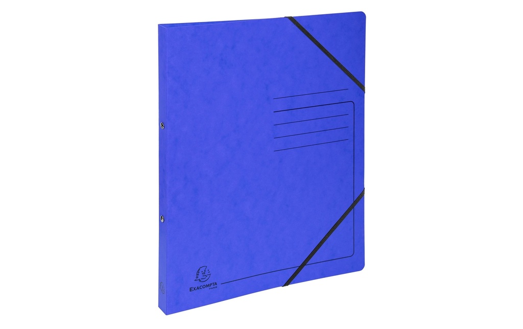 Exacompta Classeur à anneaux Top Color A4 2 cm, Bleu