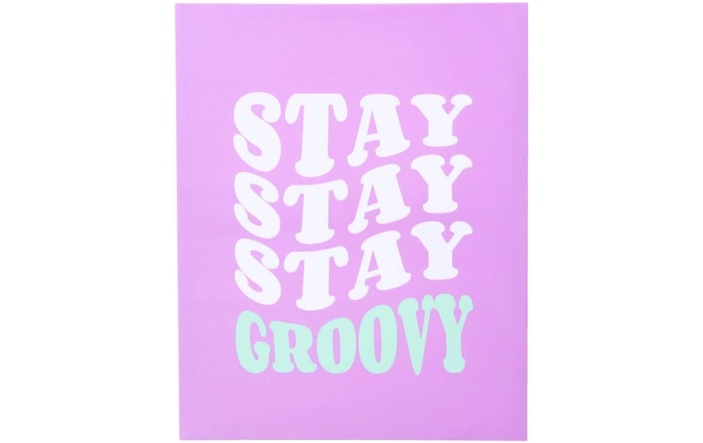 Boltze Affiche Groove 40 cm x 50 cm, peuplier