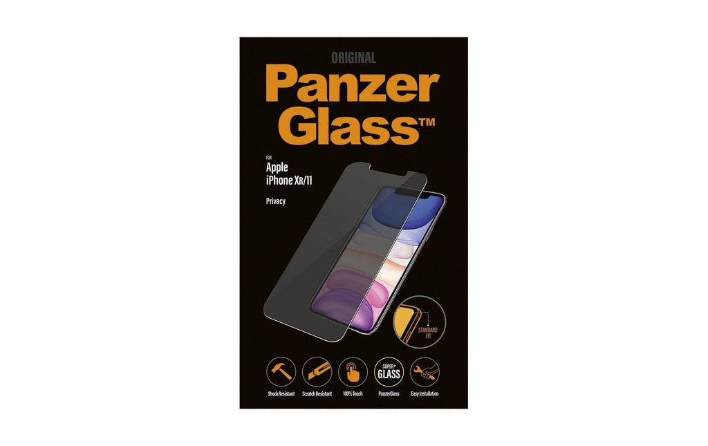 Panzerglass Protection d’écran Privacy iPhone XR/11
