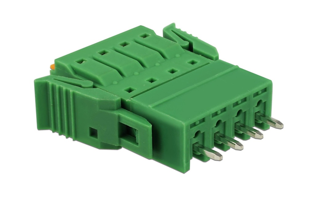 Delock 4Pin, 3.81 mm Dimension verticale de la grille