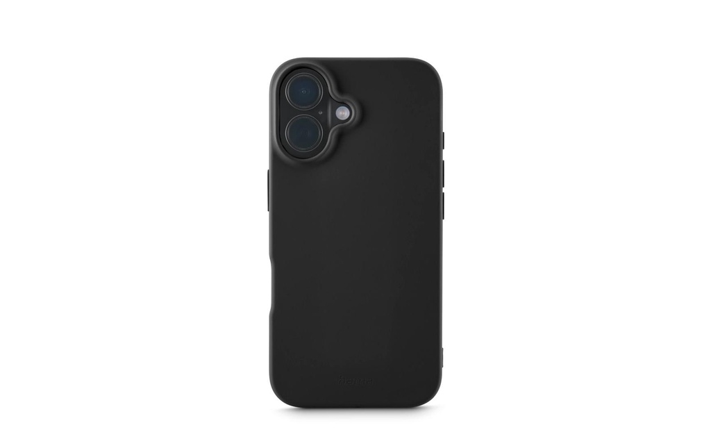 Hama Coque arrière Fantastic Feel Noir pour iPhone 16 Plus