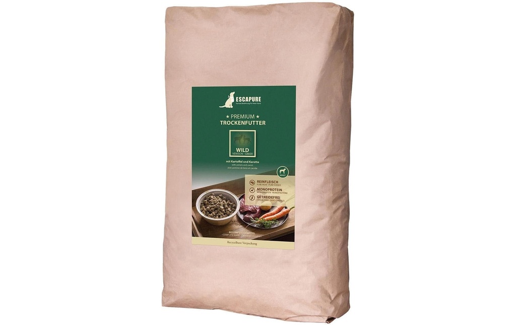 Escapure Alimentation sèche Sauvage Premium 12 kg