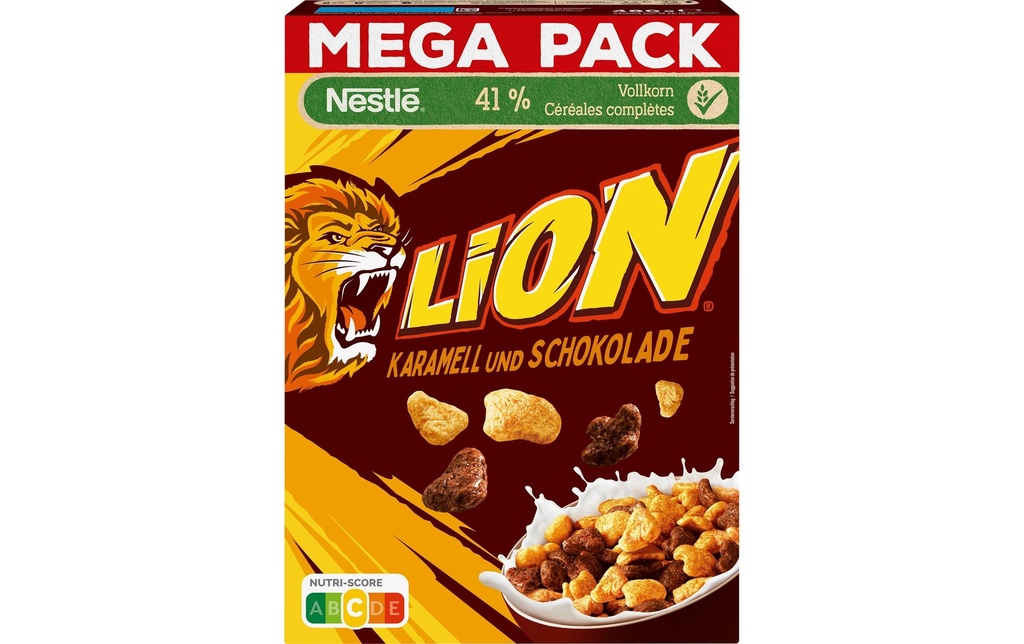 Nestlé Cerealien Céréales Lion Caramel et chocolat 480 g