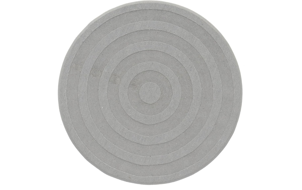 Esschert Design Dessous de verre Diatomite S Gris