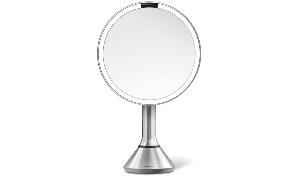 Simplehuman Miroir cosmétique avec capteur Touch control Argenté