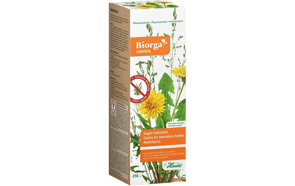 Hauert Herbicide Biorga Contra contre les mauvaises herbes 250 ml