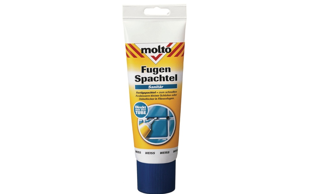 Molto Enduit céramique 300 g Sanitaire, Blanc