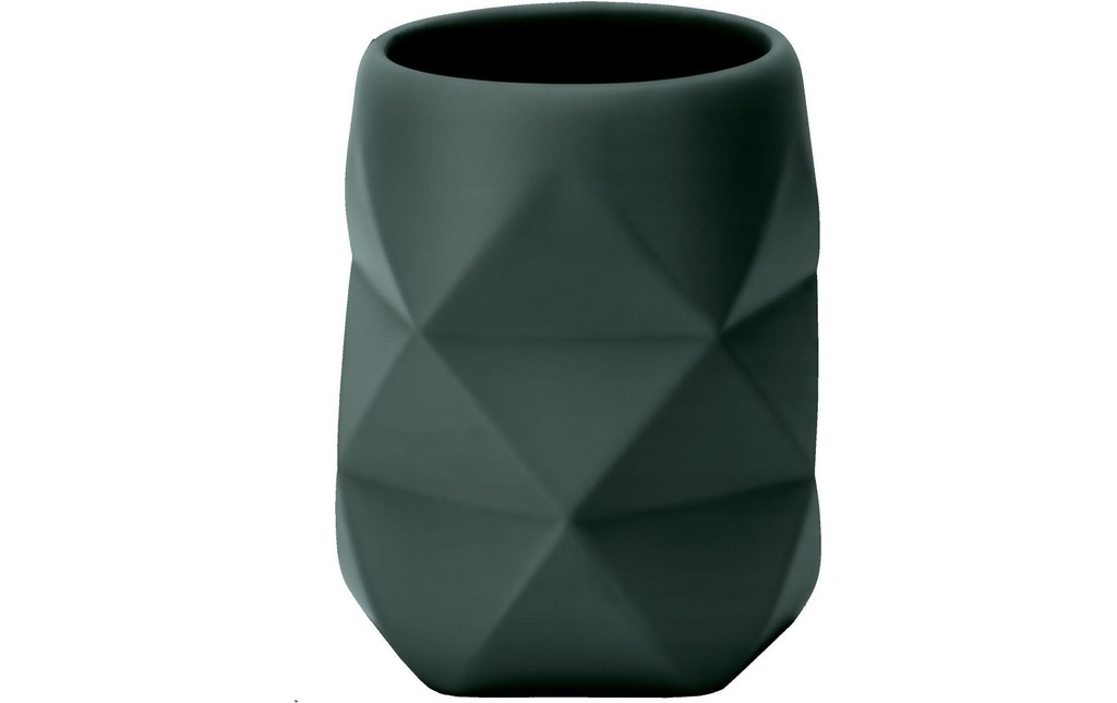 Kleine Wolke Gobelet pour le brossage de dents Crackle Vert foncé