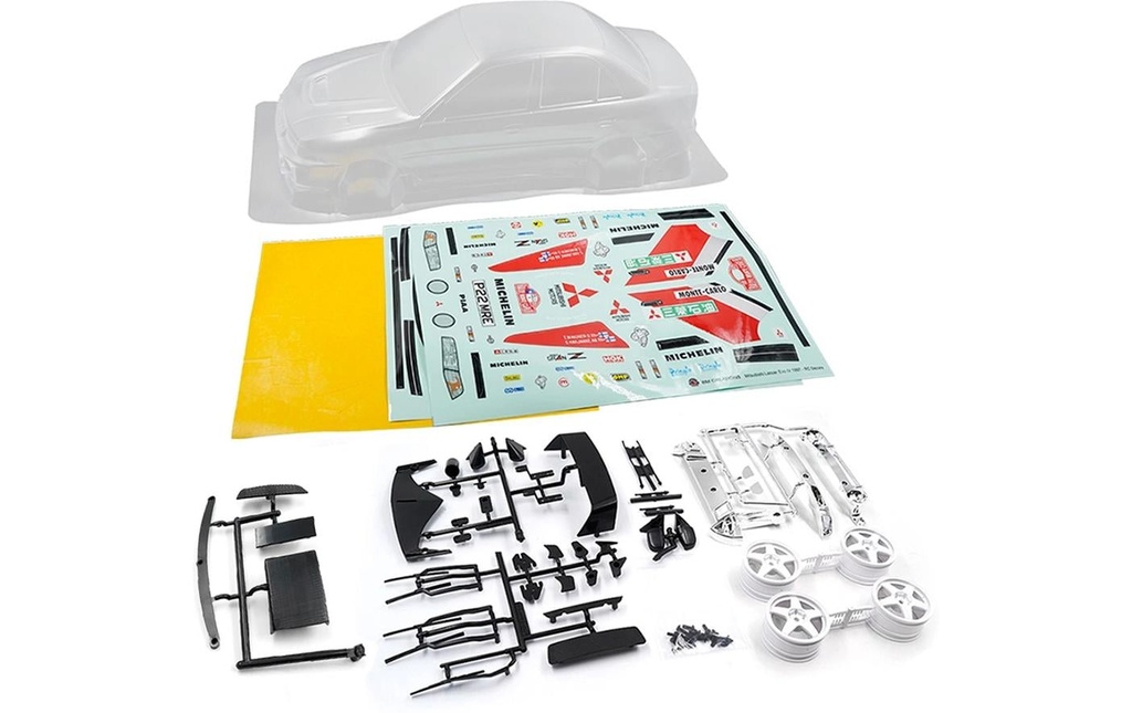 Yeah Racing Carrosserie Lancer Evo IV 1:10 non peint
