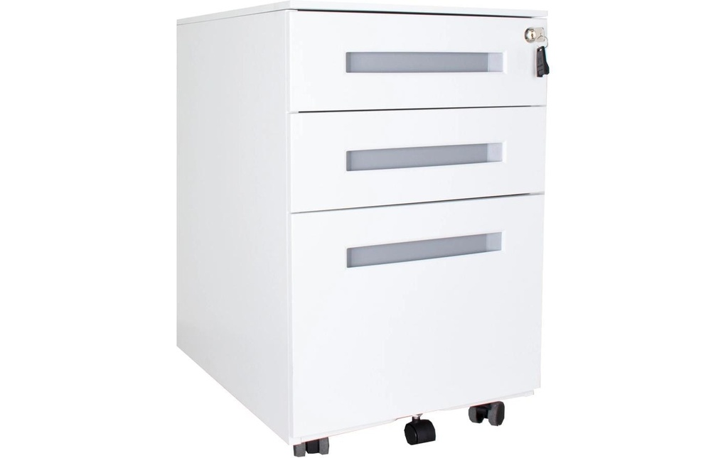 Contini Chariot pour dossiers suspendus 50 x 39 x 61 cm, blanc