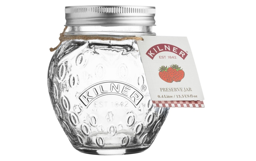 Kilner Bocaux à conserves Strawberry Fruit 400 ml, 1 Pièce/s