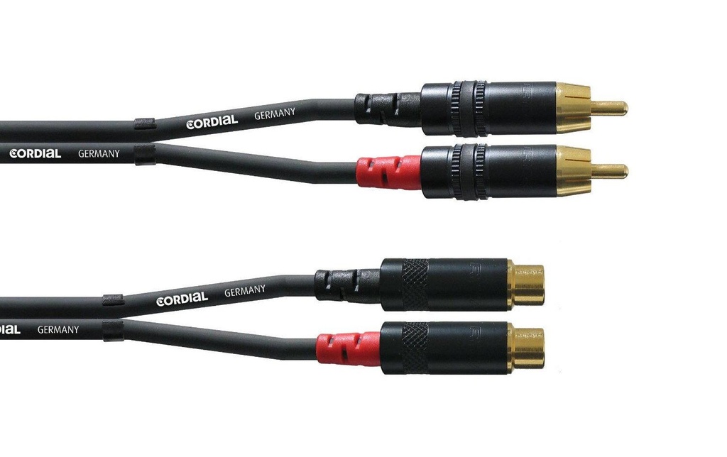 Cordial Câble audio CFU 1.5 CE Cinch - Cinch 1.5 m