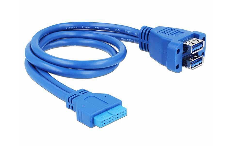 Delock Adaptateur USB 3.0 USB Pinheader - Prise USB A